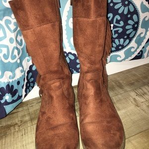 Brown Suede boots